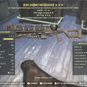 EXPLOSIVE MUTANT GAUSS