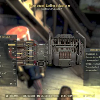 2SHOT Plasma Gatling