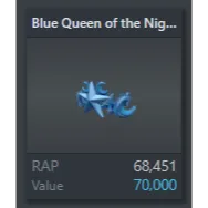 Blue Queen of the Night - ROBLOX