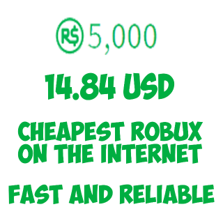 selling 5000 robux 1 6 hours selling 5000 robux for