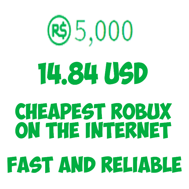 cheapest robux