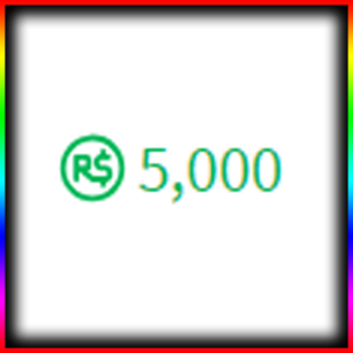 5000 Robux Gift Card