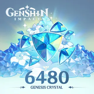 6480 + 1600 Genesis Crystals 