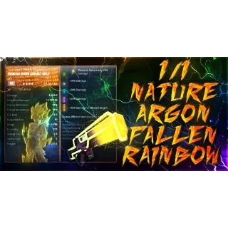 ⚡1/1 NATURE ARGON RIFLE⚡