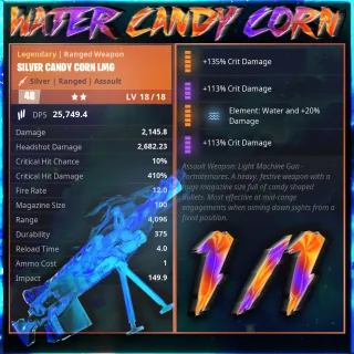 1/1 WATER CANDY CORN