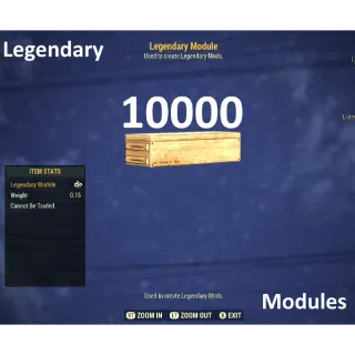 10000 Legendary Modules