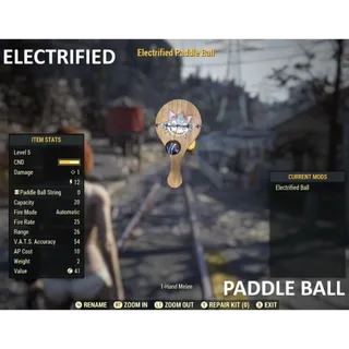 Electrified Paddle Ball | Electric | Ultra Rare