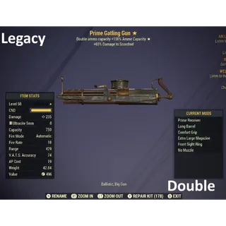 1 ★ | Double Gatling Gun | Rare