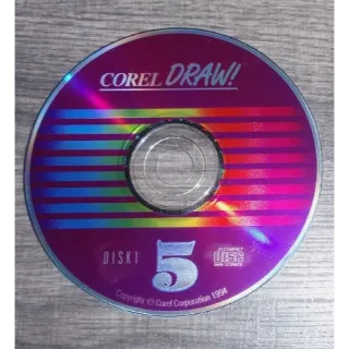 Corel DRAW! Disc 1 and Disc 2