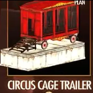 Circus Cage Trailer