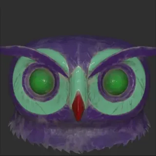Glowing Owl Mask