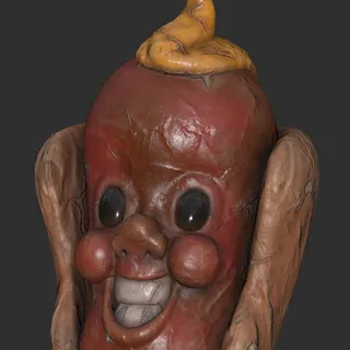 Fasnacht Brat Boy Mask