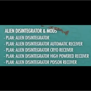 Alien Disintegrator Set