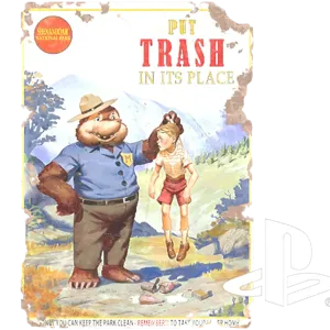 Moe The Mole Trash Poste