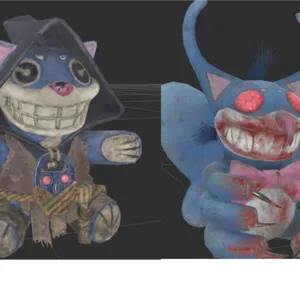 Mothman Plushie Set