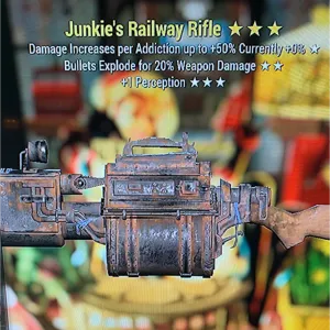 Weapon | JE1P Railway Rifle
