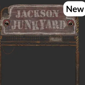 Jackson Junkyard Sign