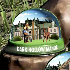 Dark Hollow Snow Globe