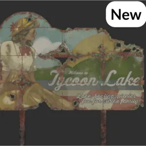 Tycoon Lake Sign