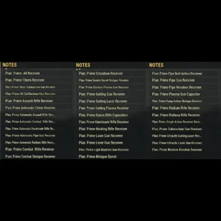 35 Prime Receiver Plans