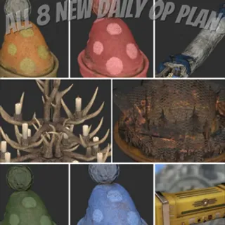 ALL 8 NEW DAILY OP PLANS