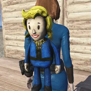 Vault Girl Plushie Backp