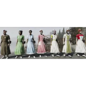 FULL Asylum Dress Set