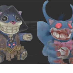 Mothman Plushie Set