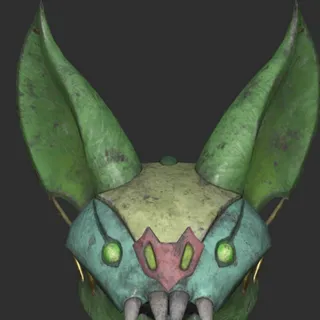 Glowing Scorchbeast Mask