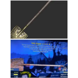 Gold Shovel and Relic
