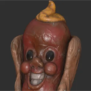 Fasnacht Brat Boy Mask