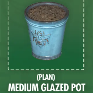 Medium Glazed Pot