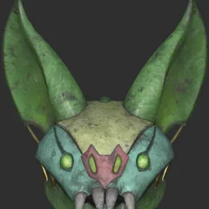 Glowing Scorchbeast Mask