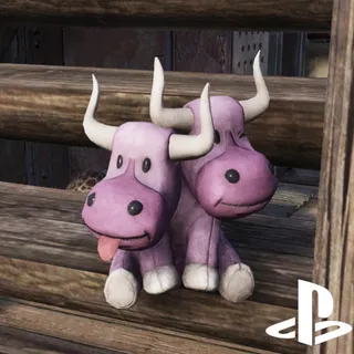 Pink Brahmin Plushie