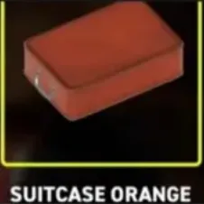 Suitcase Orange