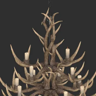 Antler Chandelier