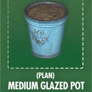 Medium Glazed Pot