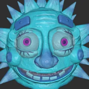 Glowing Sun Mask
