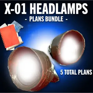 X-01 Headlamp Plans Set