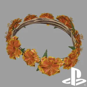 Flower Crown Ember Gold