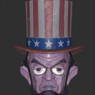 Glowing Abe Mask