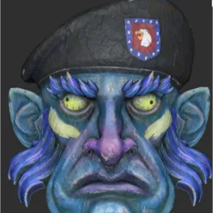 Glowing Captain Mask