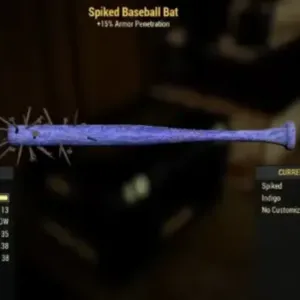 Indigo Baseball Bat