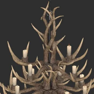 Antler Chandelier