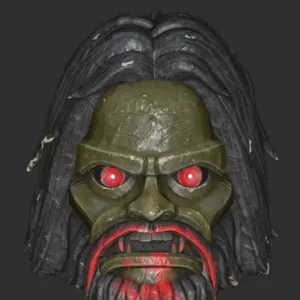 Glowing Bigfoot Mask