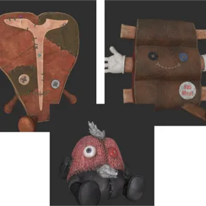 Meat Week Plushie Set
