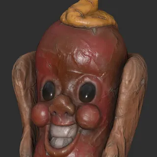 Fasnacht Brat Boy Mask
