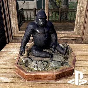 Sitting Gorilla