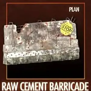 Raw Cement Barricade