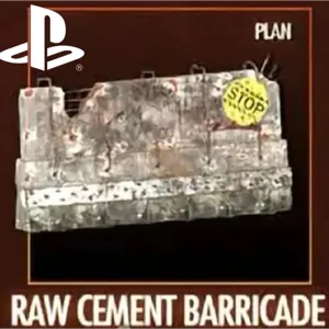 Raw Cement Barricade